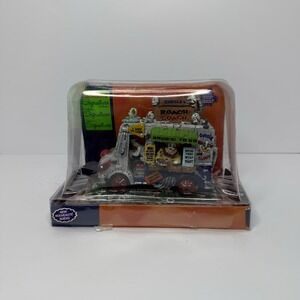 Lemax 43103 Gurgle's Roach Coach Spooky Town Retired Table Accent Halloween READ